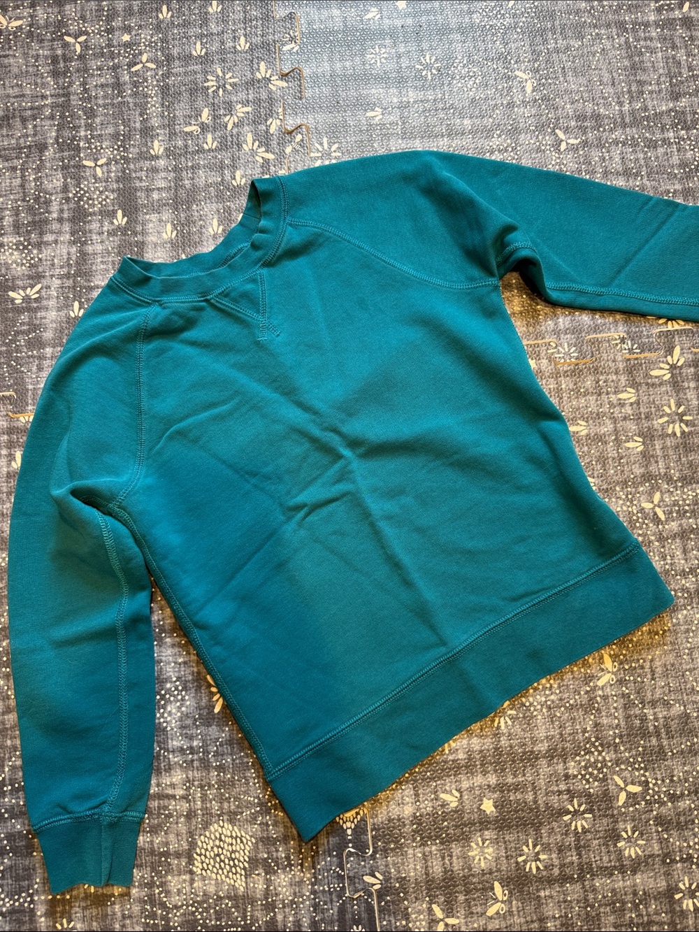 Hanna 6-7 Teal Sweatshirt